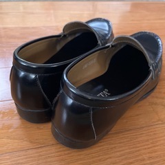 ハルタ　ローファー　25.0EE 黒の画像