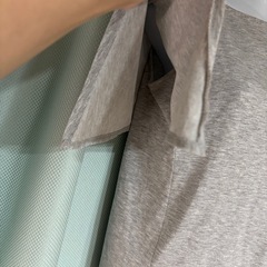 GLOBAL WORKフレアスリーブ グレー Tシャツ 半袖☆の画像