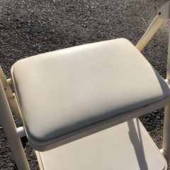 ◆早い方優先!! 踏み台　折りたたみ　ステップチェア　クッション付きの画像