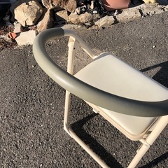 ◆早い方優先!! 踏み台　折りたたみ　ステップチェア　クッション付きの画像