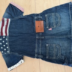 子ども服　女の子　デニムワンピースの画像