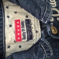 子ども服　女の子　デニムワンピースの画像