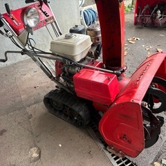 除雪機　ホンダHS80 実働　軽整備済　配送可能
の画像