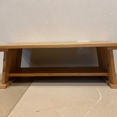 自作ローテーブルの画像