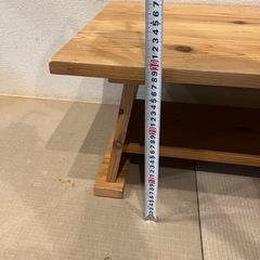 自作ローテーブルの画像