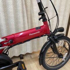 【電動アシスト自転車】Panasonic パナソニック OFF Time オフタイム  三重県【引取限定・現状渡し】の画像