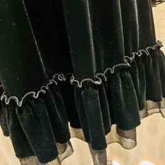 ベロアワンピース
の画像