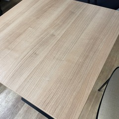 美品✨机、椅子set✨カフェテーブルの画像