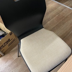 美品✨机、椅子set✨カフェテーブルの画像