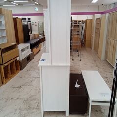 リユースのサカイ栃木店★ジモティ割あり★ IKEA レンジ台 ホワイト W80×D47.5×H190 クリーニング済み TC11344の画像