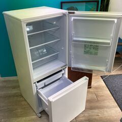 【お売りします】 AQUA　2ドア　ノンフロン冷凍冷蔵庫　AQR-17K(W)　168L　2021年製　アクアの画像