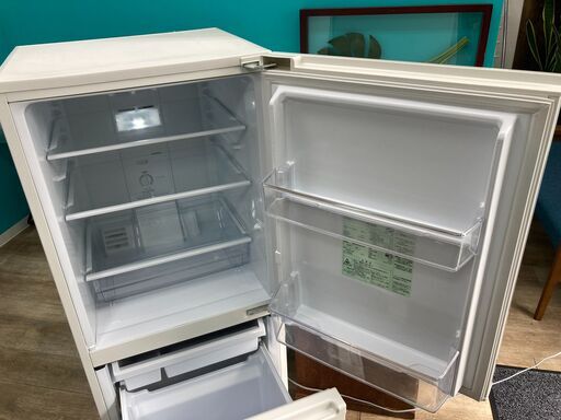 【お売りします】 AQUA　2ドア　ノンフロン冷凍冷蔵庫　AQR-17K(W)　168L　2021年製　アクア