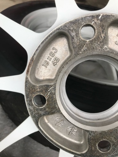 軽量☆美品☆ENKEI エンケイ ES-TARMAC ESターマック 15インチ 6.5J OFF +40 PCD 114.3 4H 225/45R16 Sタイヤインテグラ シルビア マークⅡ