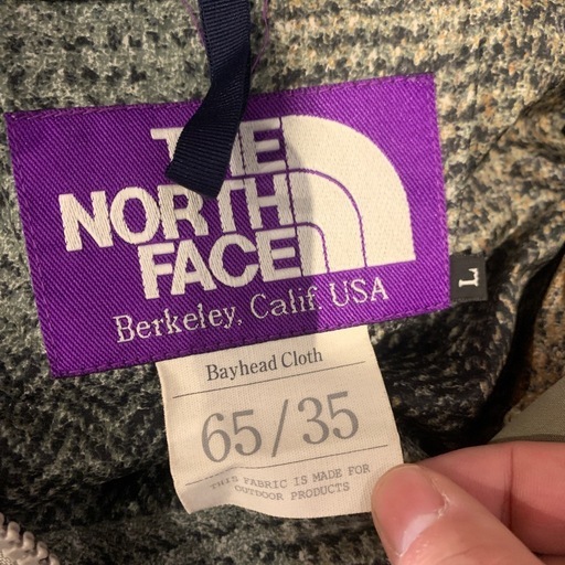 THE NORTH FACE パープルレーベル