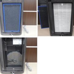 シャープ SHARP 加湿空気清浄機 KI-JS50-H プラズマクラスター25000 2021年製 加湿空気清浄～22畳 空気清浄～23畳まで ブラック 苫小牧西店 の画像