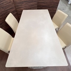 【トレファクいわき平店】HIKARI(ヒカリ)ダイニング5点セットが入荷しました！の画像