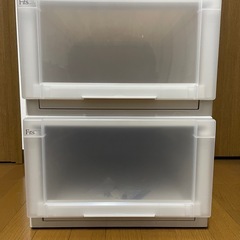 【美品】【定価11,960円】 Fits フィッツ ケース アドバンス 55サイズ ２個セット　収納ケースの画像