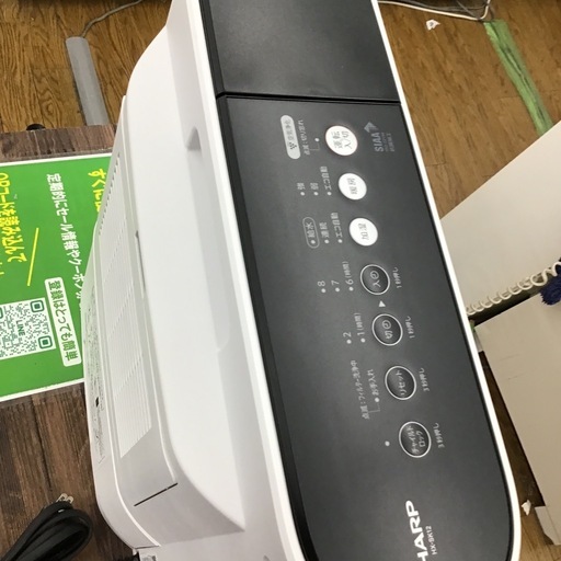#J-55【ご来店頂ける方限定】SHARPのセラミックファンヒーターです