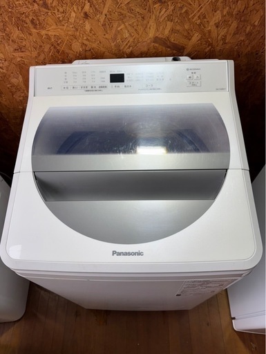 J2301 Panasonic パナソニック　8kg 2019年製　縦型洗濯機風乾燥つき付き