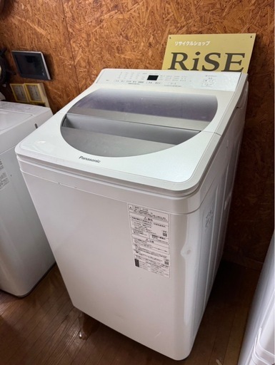 J2301 Panasonic パナソニック　8kg 2019年製　縦型洗濯機風乾燥つき付き