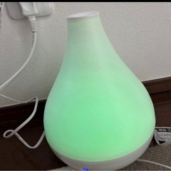 加湿器アロマディフューザーほぼ未使用の画像