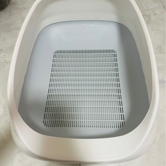 猫　トイレ　ホワイトの画像