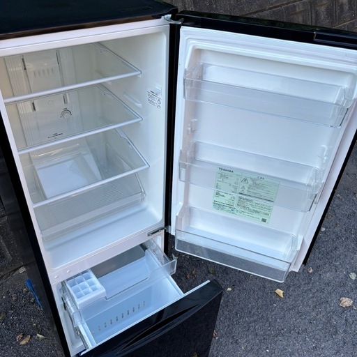 冷蔵庫 TOSHIBA 153L GR-P15BS(K)