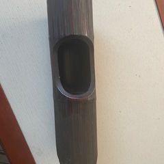 木製　花入れの画像