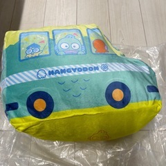 ハンギョドン　バス　ぬいぐるみ　バス型BIGクッションの画像