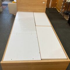 ニトリ　シングルベッドフレームの画像
