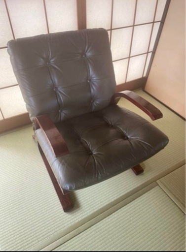 【取引中】冨士ファニチア / FUJI FURNITURE ビンテージ　1人がけソファー