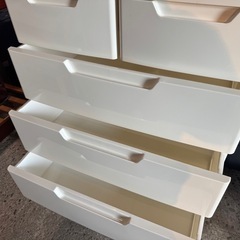 ✨美品 アイリスオーヤマ MUチェスト7段 幅73cm✨ の画像