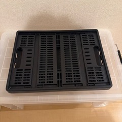 【取引決定】収納クリアボックス、折り畳みボックスの画像