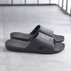 【※11月30日受付終了】北欧スリッパ Lサイズ 2足セット黒の画像