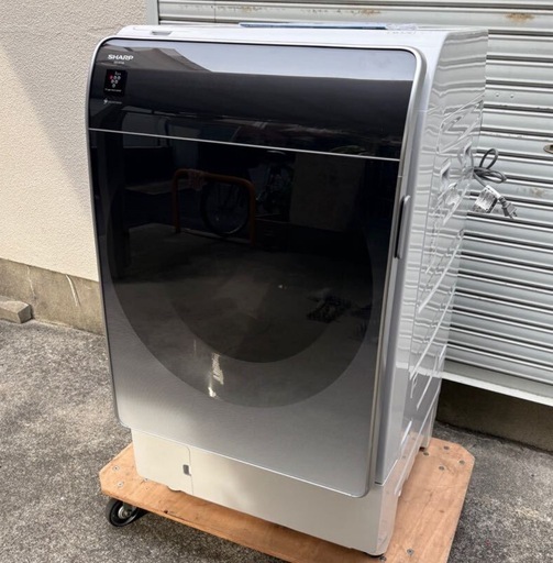 定価28万【展示品】2023年製SHARPドラム式洗濯機　洗剤自動　NEXT乾燥　配達無料！ES-X11A