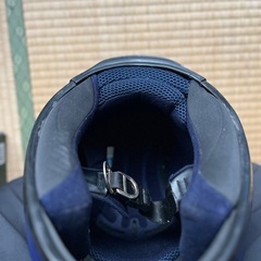 フルフェイスのへるヘルメットの画像