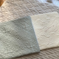 決定　クッションカバー　の画像