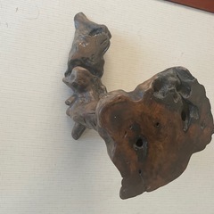 木製オブジェの画像