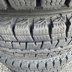 中古スタッドレスタイヤ　 4本　ダンロップ　ウインターマックス　
165R 13 8PRの画像