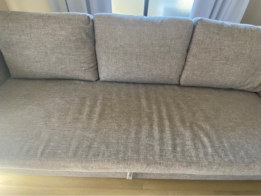 【決まりました】◯IKEA イケア  フリーヘーテン ソファベッド 3人掛け ライトグレー