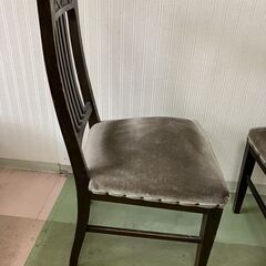 アンティーク家具　木製椅子　２脚セットの画像
