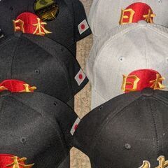 未使用の帽子、11個の画像