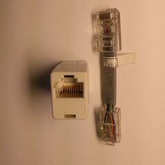 Ethernet LANのクロス・ケーブル キットの画像