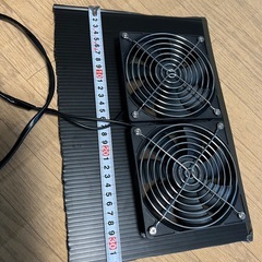 車中泊用　冷却ファン の画像