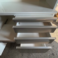 ✨美品 松田家具 トリビアレンジ M 幅100cm 高級レンジボード✨ の画像