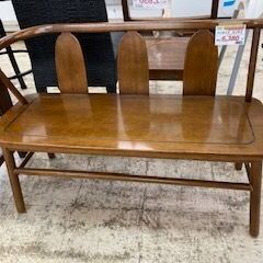 ID:160391　ベンチ椅子　カリモク