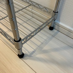 【取引中】スリムラック＊幅20cm＊明るい木目の天板の画像