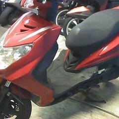 YAMAHA シグナス125XSR-2 赤 格安提供車 エンジン始動動画 半額配送キャンペーン 期間限定 現状渡し諸経費￥0- 横浜 P-Yardの画像