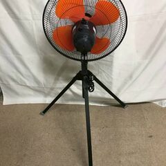 【北見市発】RETZ 45cmPA羽根スタンド工場扇 RL45-PSF 2022年製 黒 (D6653wYM)の画像