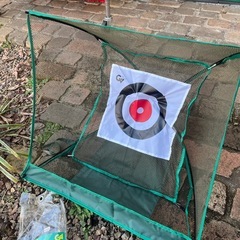 新品未使用　ゴルフ 練習用品 パッとアプローチ 折りたたみ アプローチネット の画像